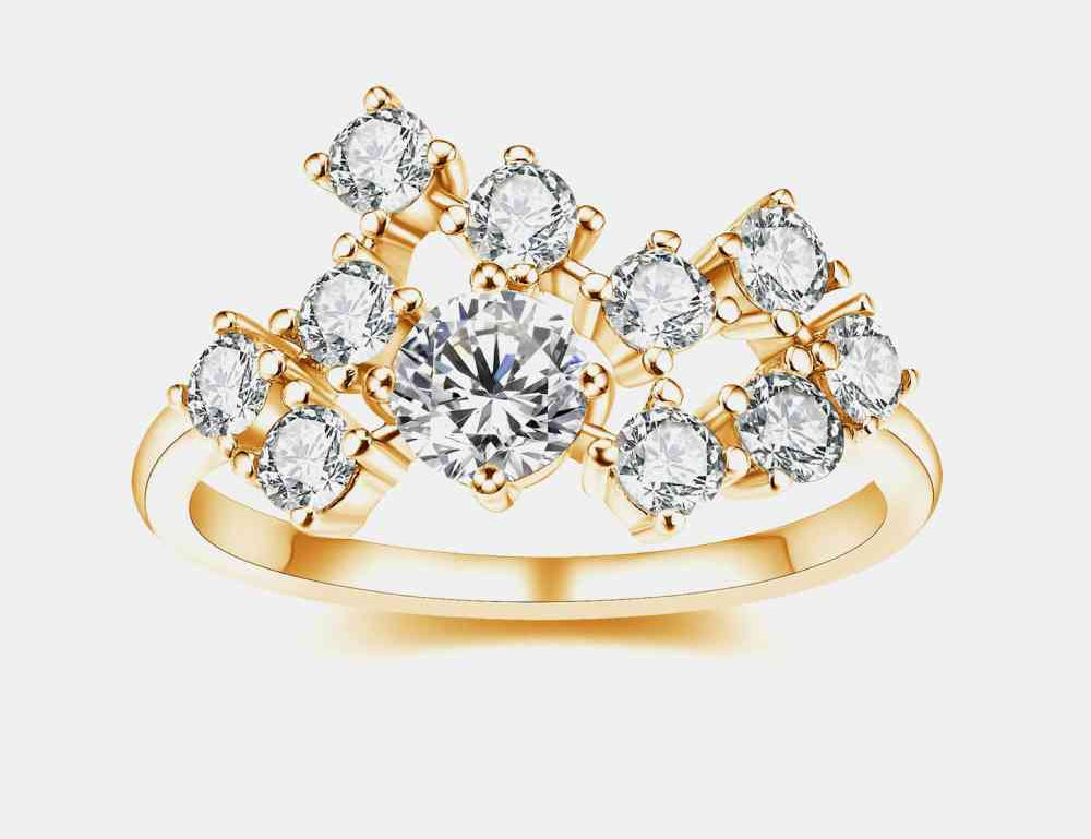 1.2 Carat Moissanite 925 Sterling Silver Ring - Stormyjay