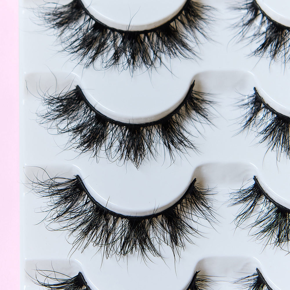 SO PINK BEAUTY Mink Eyelashes 5 Pairs - Stormyjay