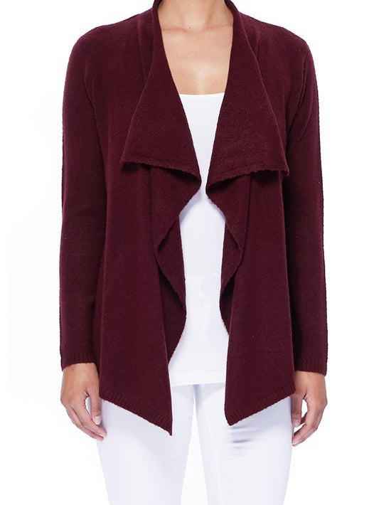 Draped Stylish Cape Sweater Cardigan - Stormyjay