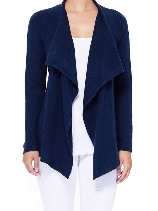 Draped Stylish Cape Sweater Cardigan - Stormyjay