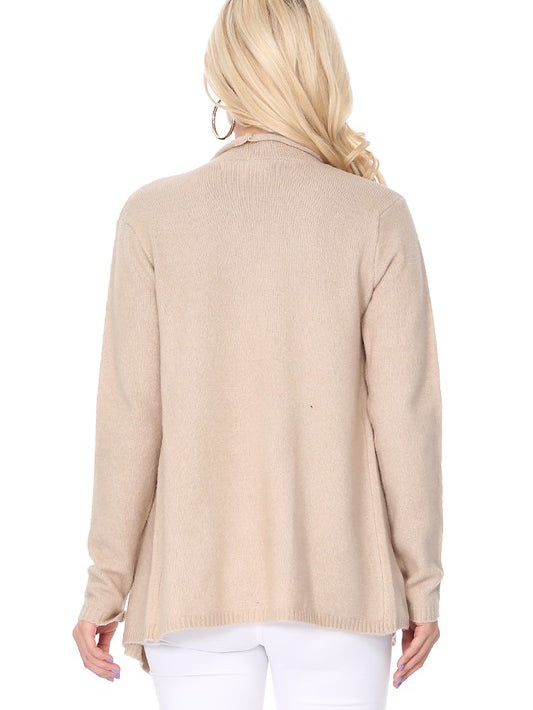 Draped Stylish Cape Sweater Cardigan - Stormyjay