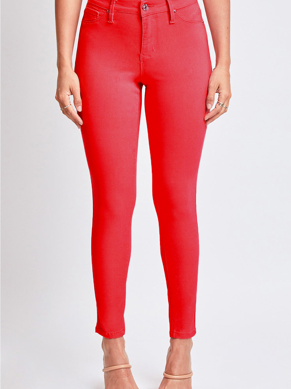 YMI Jeanswear Full Size Hyperstretch Mid-Rise Skinny Jeans - Stormyjay