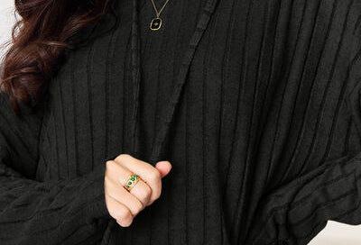 Basic Bae Full Size Ribbed Drawstring Hood Top and Straight Pants Set