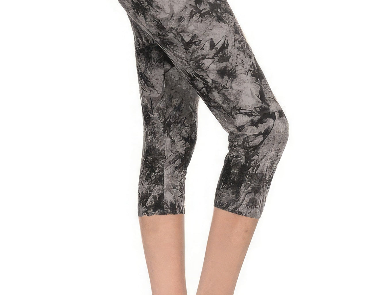 1 Waistband Lined Solid Knit Legging With High Waist - Stormyjay