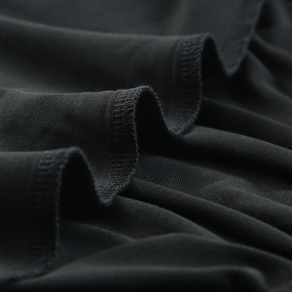 Black One-shoulder Short Sleeve Ruched Bodycon Dress - Stormyjay