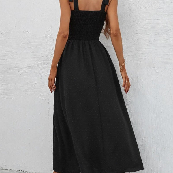 Sexy Slim Dress Sleeveless Sling Print Temperament Women's Long Dress - Stormyjay
