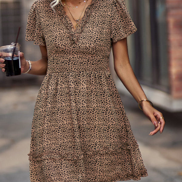 Casual all-match spring and summer sexy short dress - Stormyjay