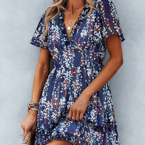 Casual all-match spring and summer sexy short dress - Stormyjay