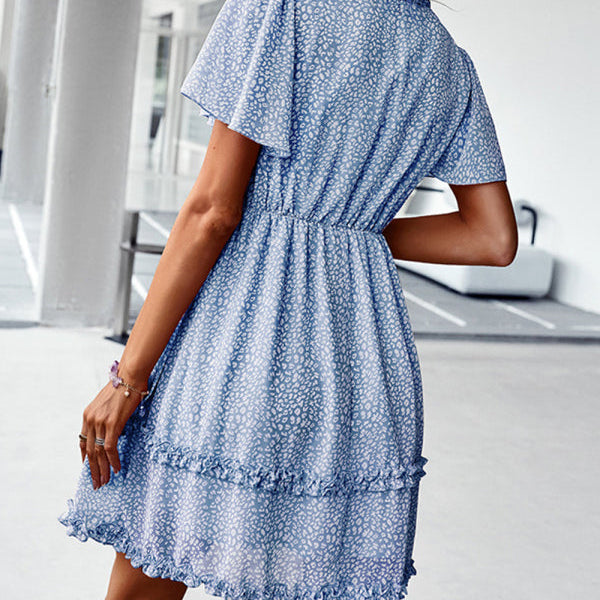 Casual all-match spring and summer sexy short dress - Stormyjay