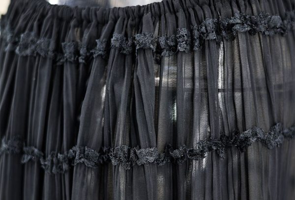 Backless lace-up halter top set and two-piece chiffon pleated long skirt with earrings - Stormyjay