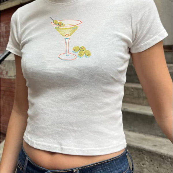 Women's personalized printed graphic T-shirt short-sleeved tops - Stormyjay