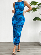 Spring and summer slim fit sleeveless mesh dress - Stormyjay