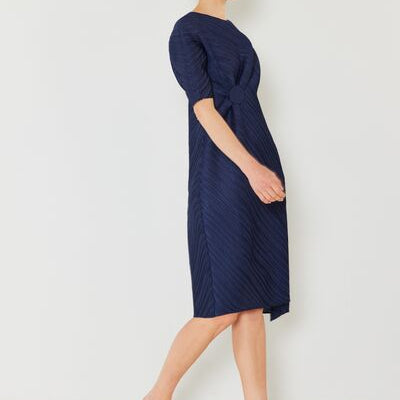 Marina West Swim Pleated Dolman Sleeve Dress - Stormyjay