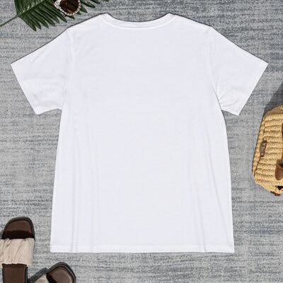 HAPPY VALENTINE'S DAY Round Neck Short Sleeve T-Shirt