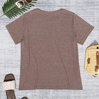 HAPPY VALENTINE'S DAY Round Neck Short Sleeve T-Shirt