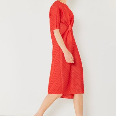 Marina West Swim Pleated Dolman Sleeve Dress - Stormyjay
