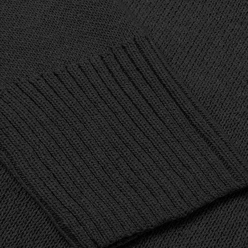 V-Neck Long Sleeve Knit Top