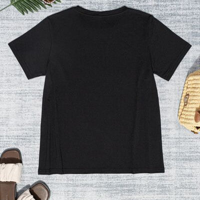 HAPPY VALENTINE'S DAY Round Neck Short Sleeve T-Shirt