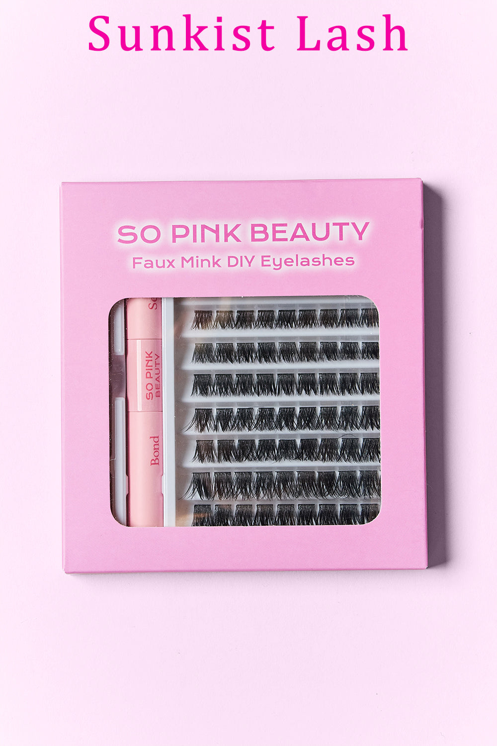 SO PINK BEAUTY Faux Mink Eyelashes Cluster Multipack - Stormyjay