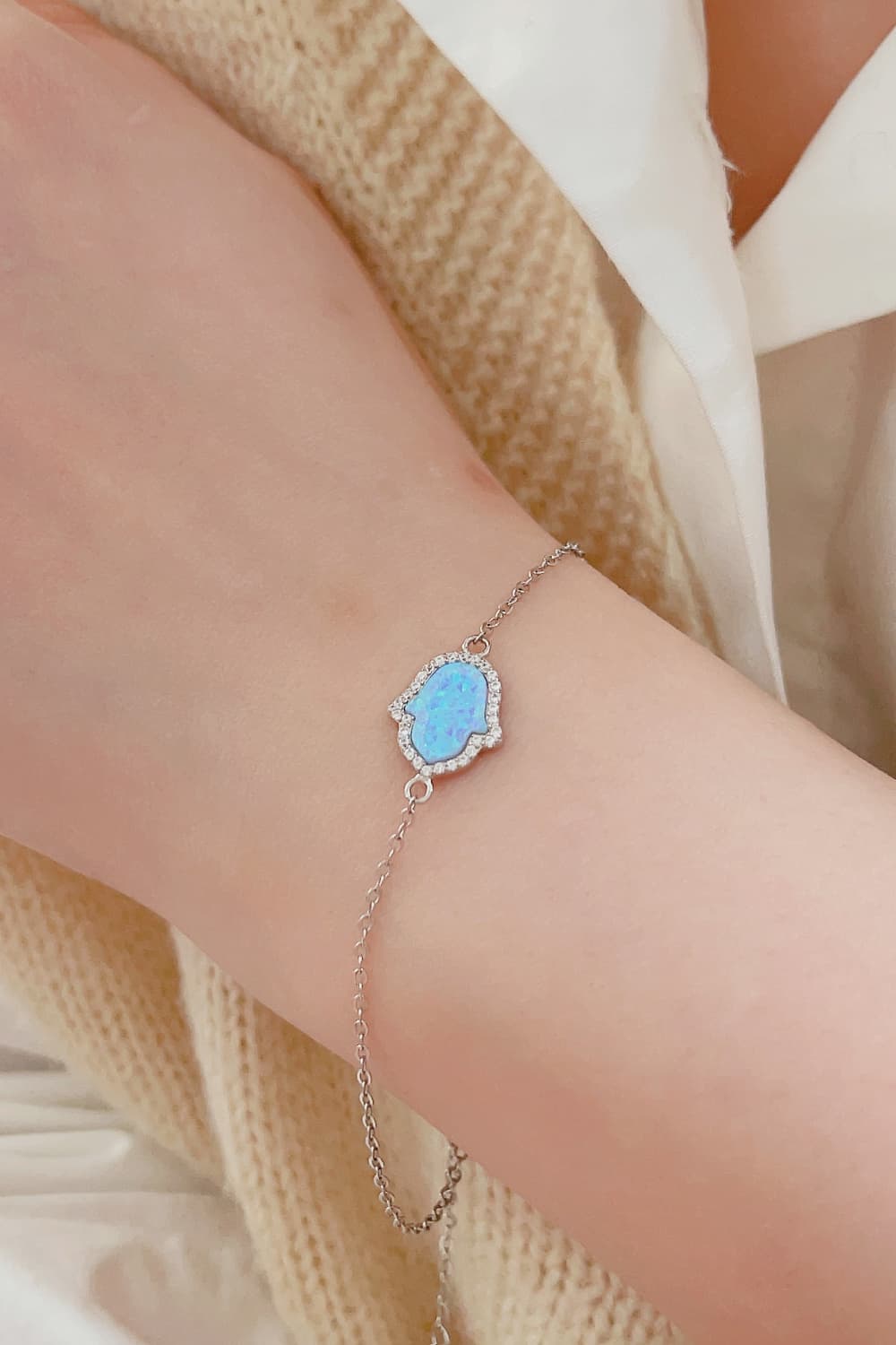 Opal 925 Sterling Silver Bracelet - Stormyjay