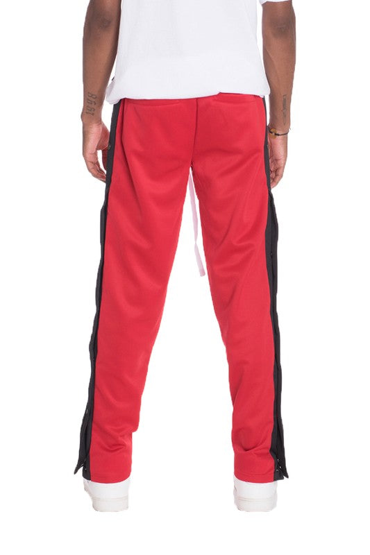 Snap Button Track Pants - Stormyjay