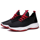 Men Sneakers Black White Sports Shoes - Stormyjay