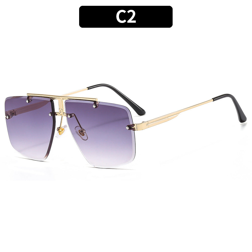 Sunglasses Square Frame Retro Men - Stormyjay