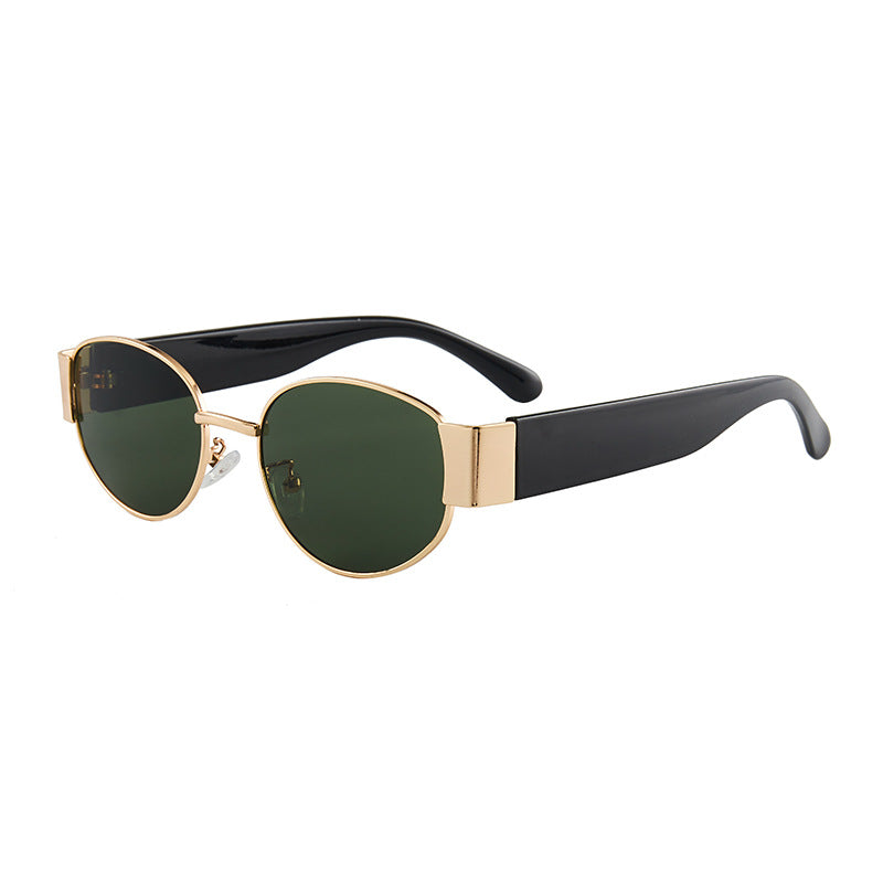 Trendy Small Frame Round Sunglasses Women Men Luxury - Stormyjay