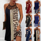 Fashion Print Casual Halter neck Dresses for Women Summer Clothes - Stormyjay