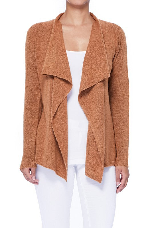 Draped Stylish Cape Sweater Cardigan - Stormyjay