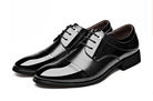 Spring's new men's business dress shoes feature stylish lace details. - Stormyjay