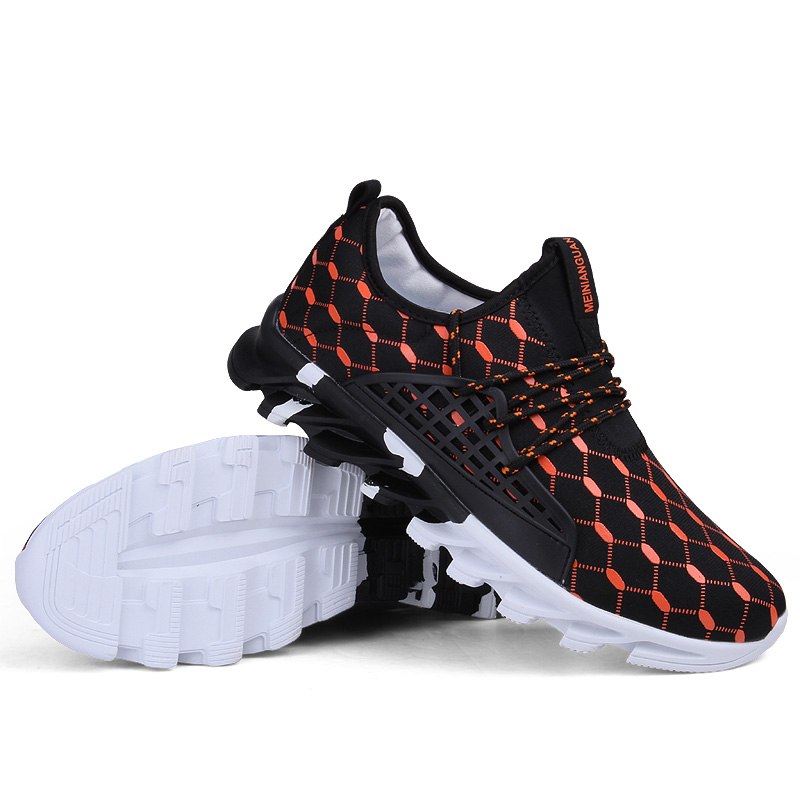 Men's Sport Sneakers Men Comfortable Sports Outdoor Running Shoes Newest Male Breathable Footwear for Men Lace-Up - Stormyjay