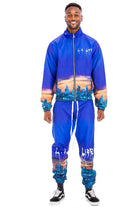 NYC LIFE LA LIFE PRINT WINDBREAK TRACK SUIT - Stormyjay