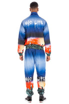 NYC LIFE LA LIFE PRINT WINDBREAK TRACK SUIT - Stormyjay