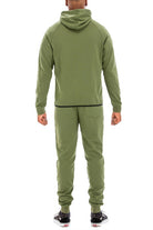 Mens Full Zip Sweat Pant Sweat Set - Stormyjay