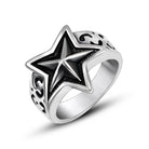 Stainless Steel Ring Men And Women Star Jewelry - Stormyjay