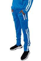 Two Stripe Cargo Pouch Track Pants - Stormyjay