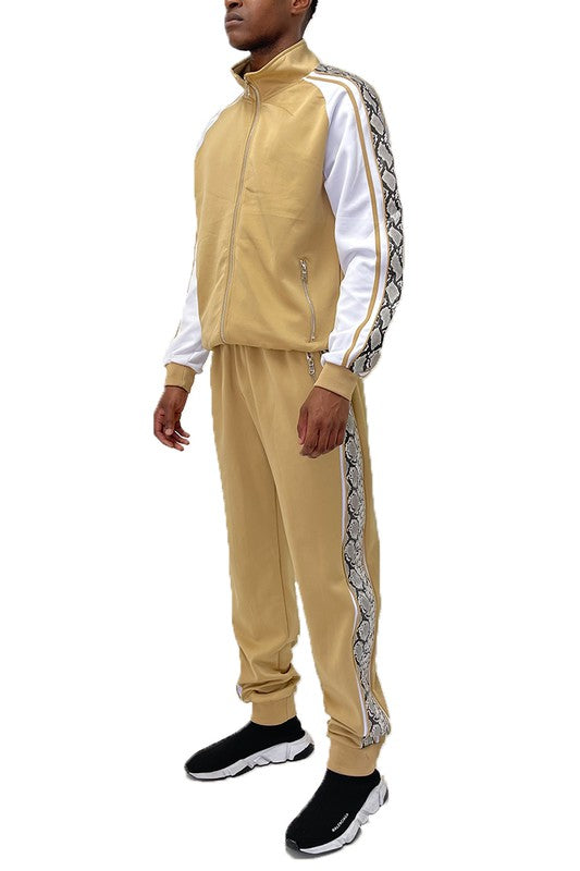 Snake Print Track Suit - Stormyjay