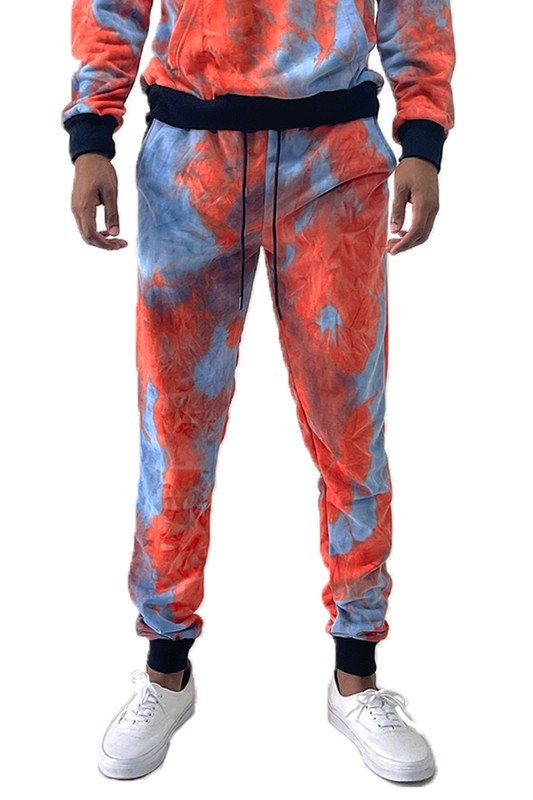 COTTON TYE DYE SWEAT PANTS - Stormyjay