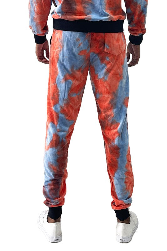 COTTON TYE DYE SWEAT PANTS - Stormyjay