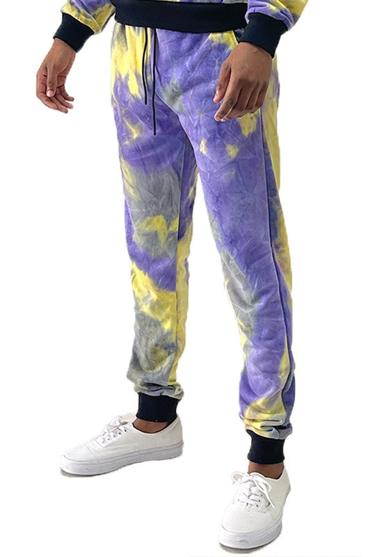 COTTON TYE DYE SWEAT PANTS - Stormyjay