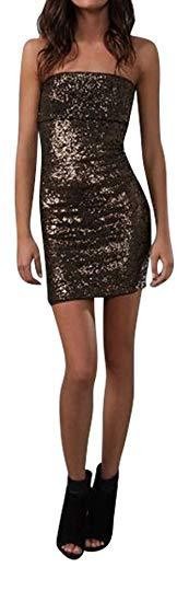 WOMEN'S SHORT SEQUIN MINI DRESS - Stormyjay