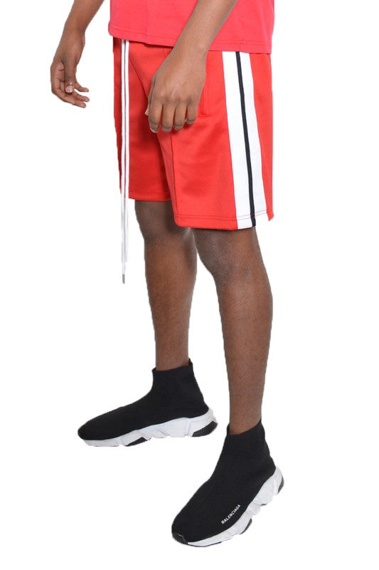 Side Stripe Tape Shorts - Stormyjay