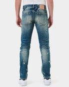 Boro Repair Straight Denim - Stormyjay