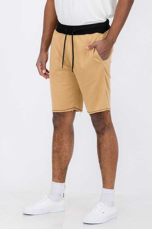 WeRaw Cut Sweat Shorts - Stormyjay