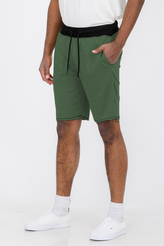 Weiv Raw Cut Sweat Shorts - Stormyjay