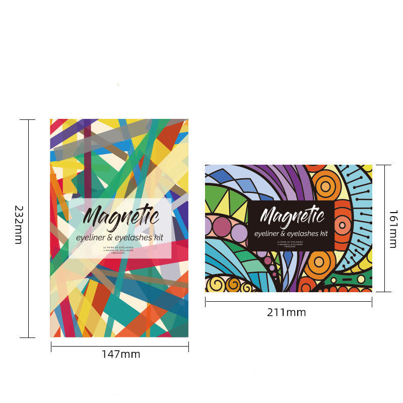 3d Magnet Eyelashes Thick Natural Eyelashes - Stormyjay