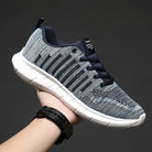 Flying Woven Sneakers Men s Breathable Running Shoes - Stormyjay