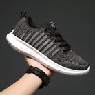 Flying Woven Sneakers Men s Breathable Running Shoes - Stormyjay