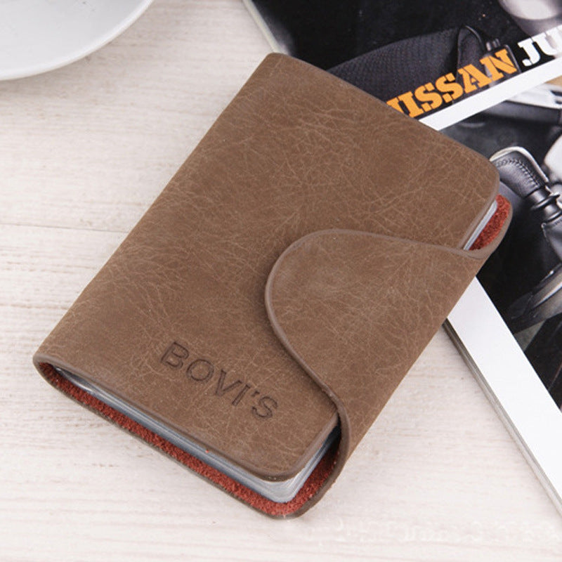 ID Card Holder Classical style Men Card Wallet Wallet Rfid - Stormyjay